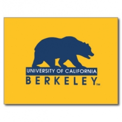 Bear on yellow background. Text reads University of California Berkeley