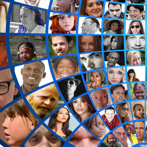 Photo montage of different ethnicities