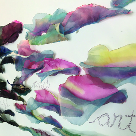 Faculty artwork on display